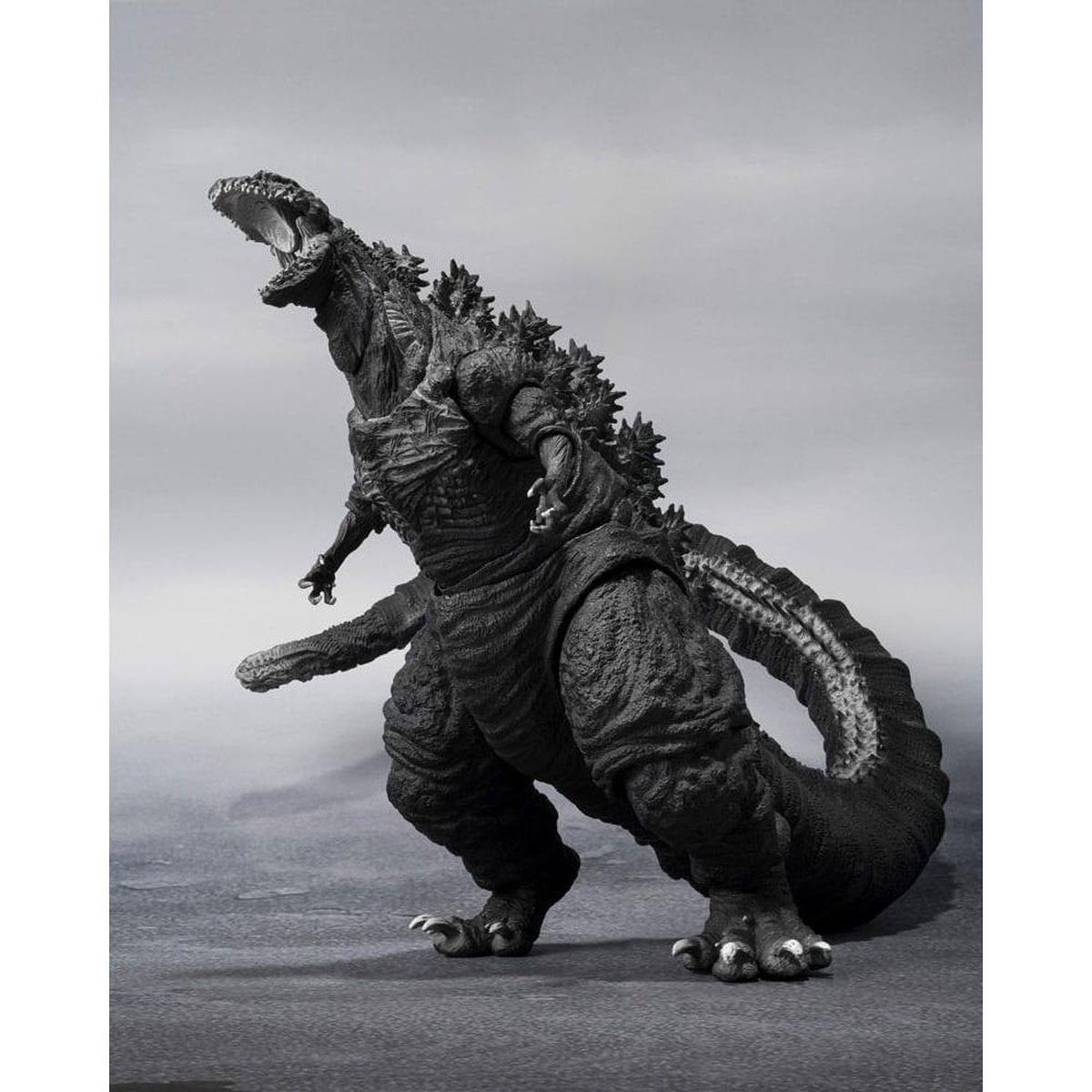 Godzilla S.H. MonsterArts Action Figure Godzilla (2016) The Fourth Orthochromatic Version 18cm