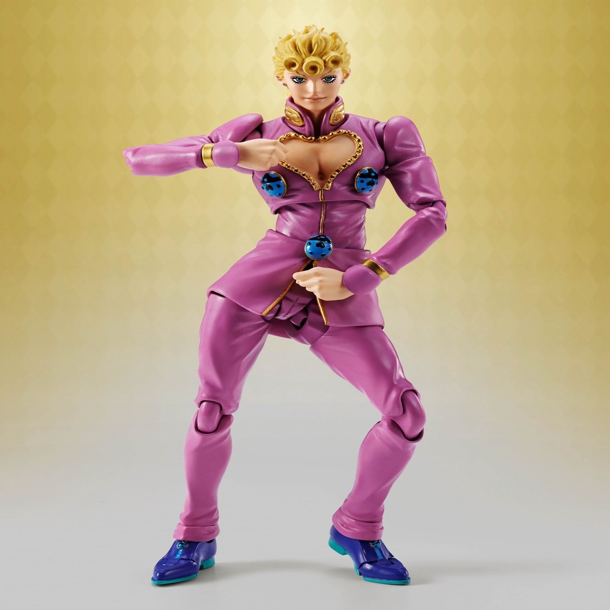 JoJos Bizarre Adventure Golden Wind SH Figuarts Action Figure Giorno Giovanna