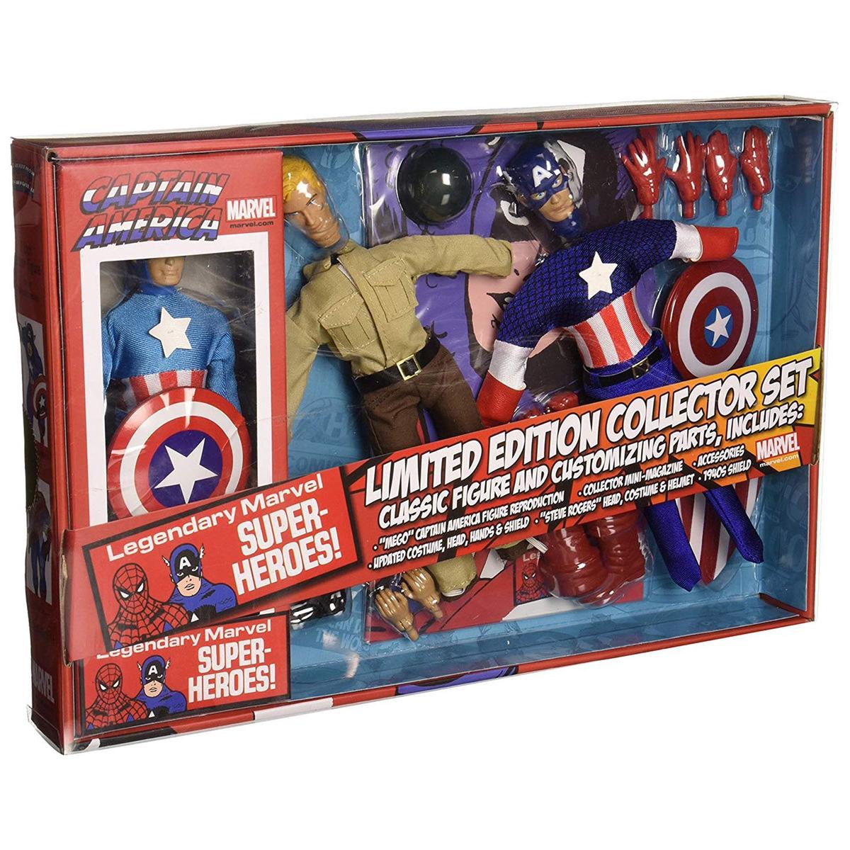 Diamond Select Captain America Limited Edition Collector Set