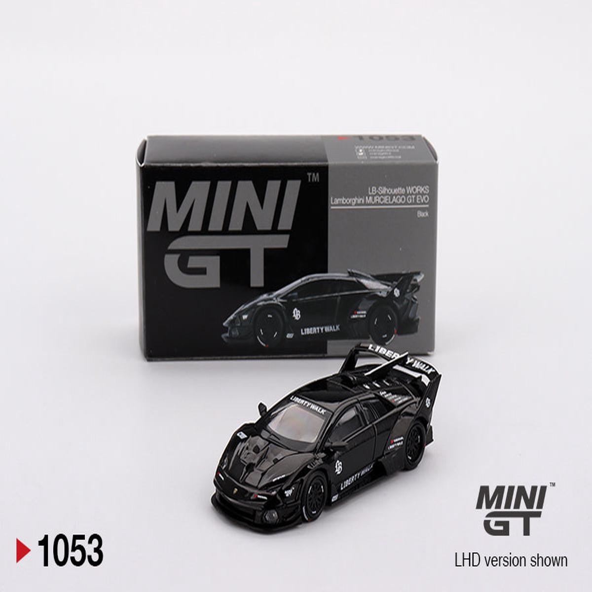 Mini GT Lamborghini LB-Silhouette WORKS MURCIELAGO GT EVO 1:64 Scale