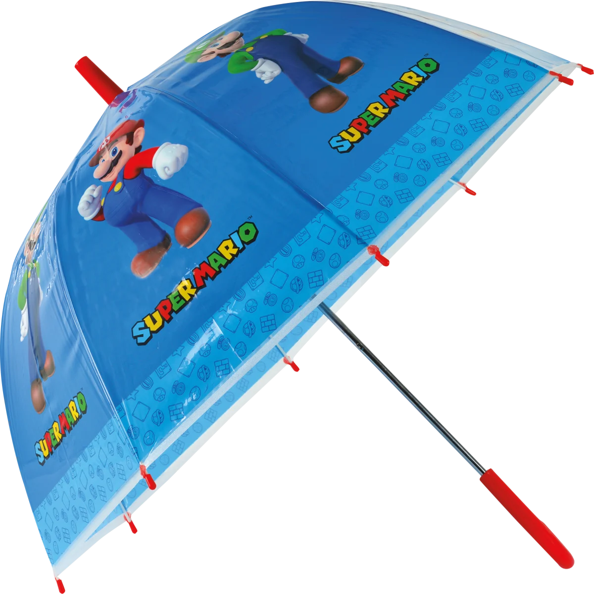 Super Mario Bell 19" Transparent Umbrella