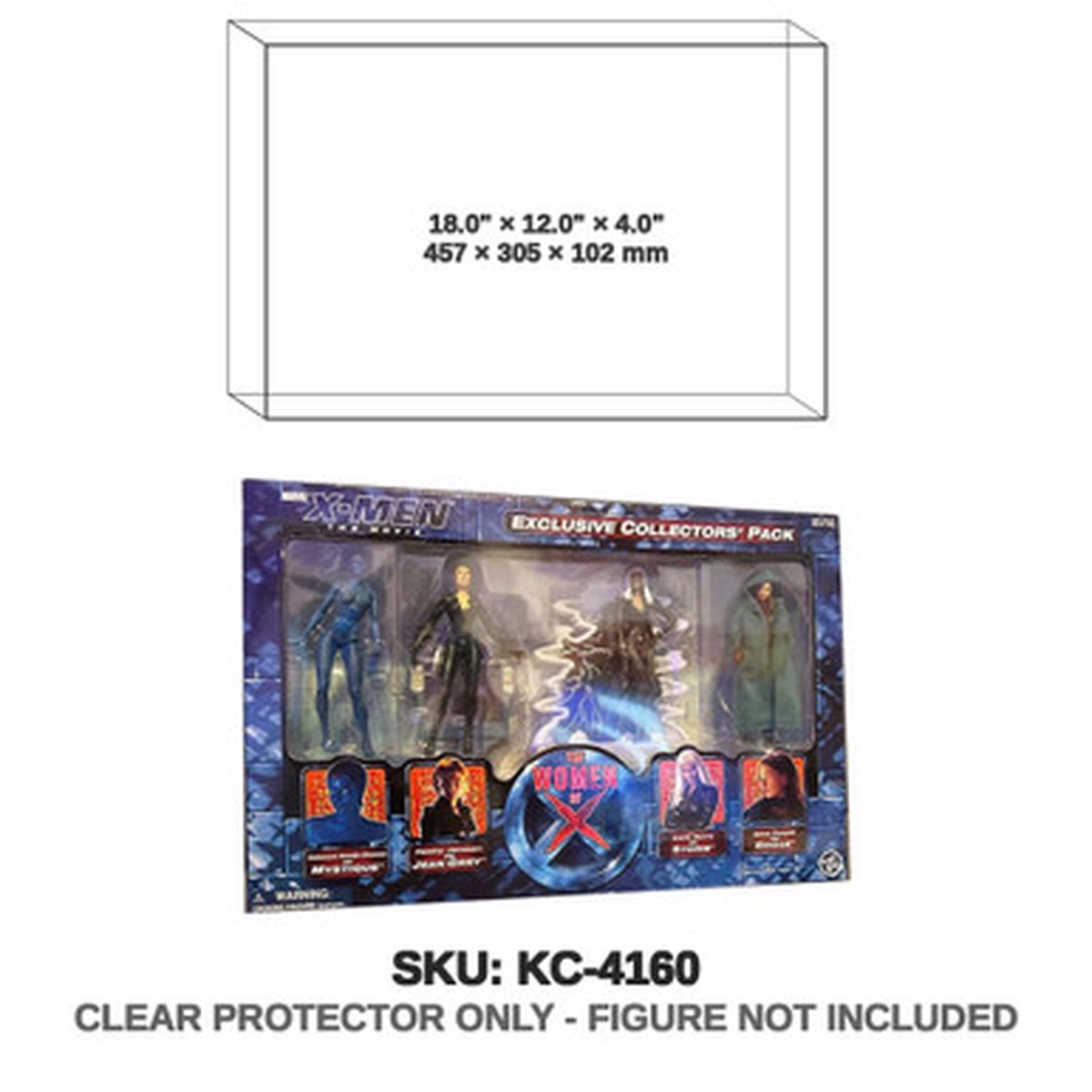 Protector For Toy Biz Marvel Legends X-Men The Movie Women of X