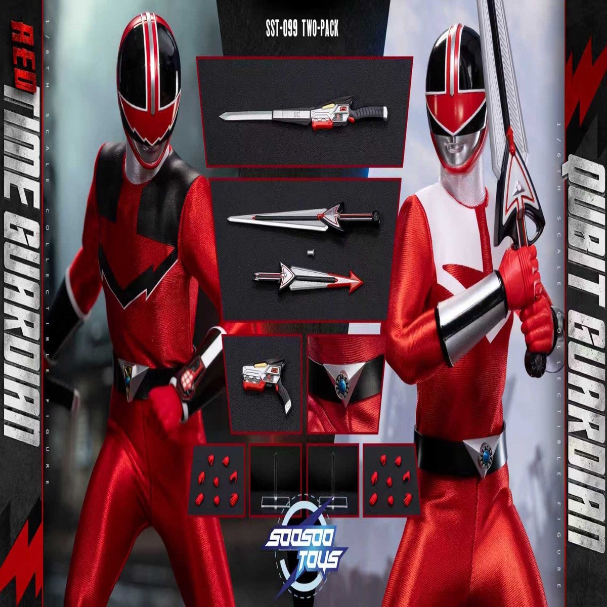 [PREORDER] Soosootoys SST-099 Time & Qubit Guardian 1/6 Action Figure Set