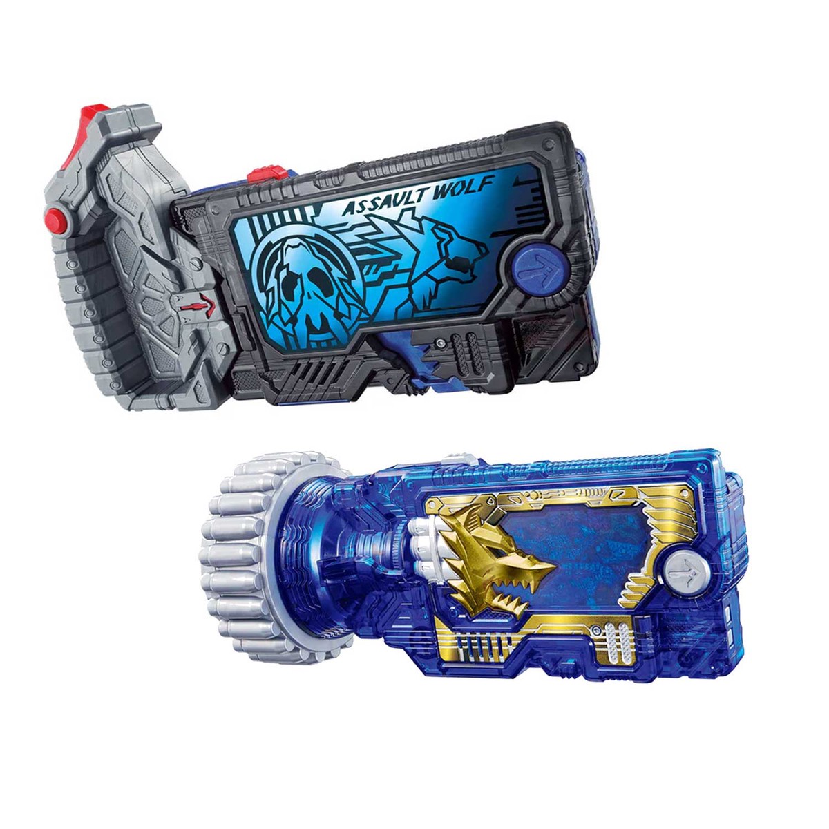 [PREORDER] SUPER BEST DX Assault Wolf & Rampage Gatling Progrise Key Set