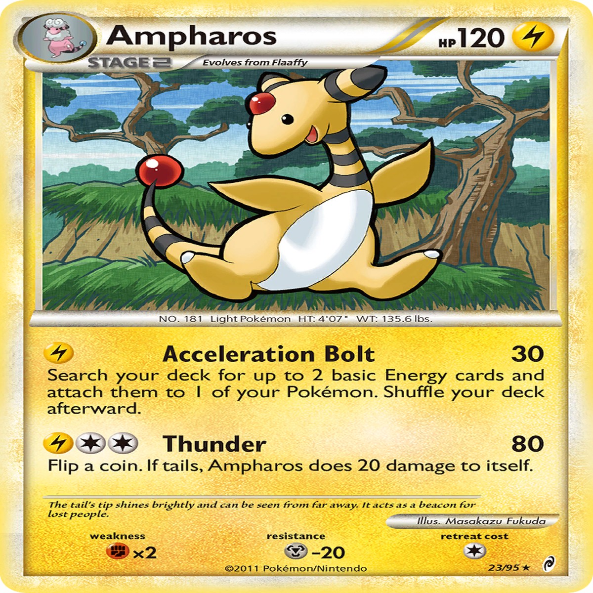 Ampharos 2395 - Call of Legends