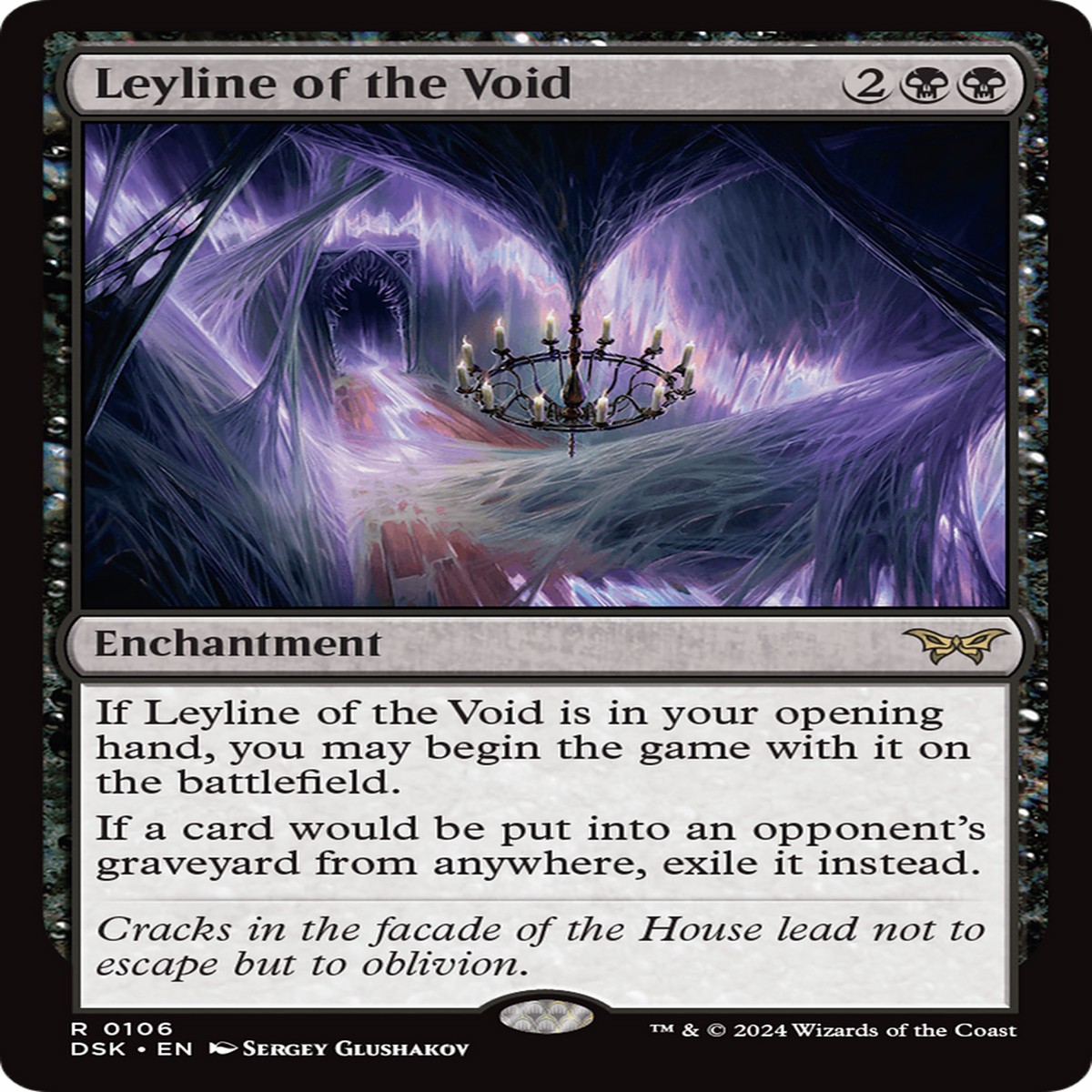 Leyline of the Void (DSK-106) - Duskmourn House of Horror