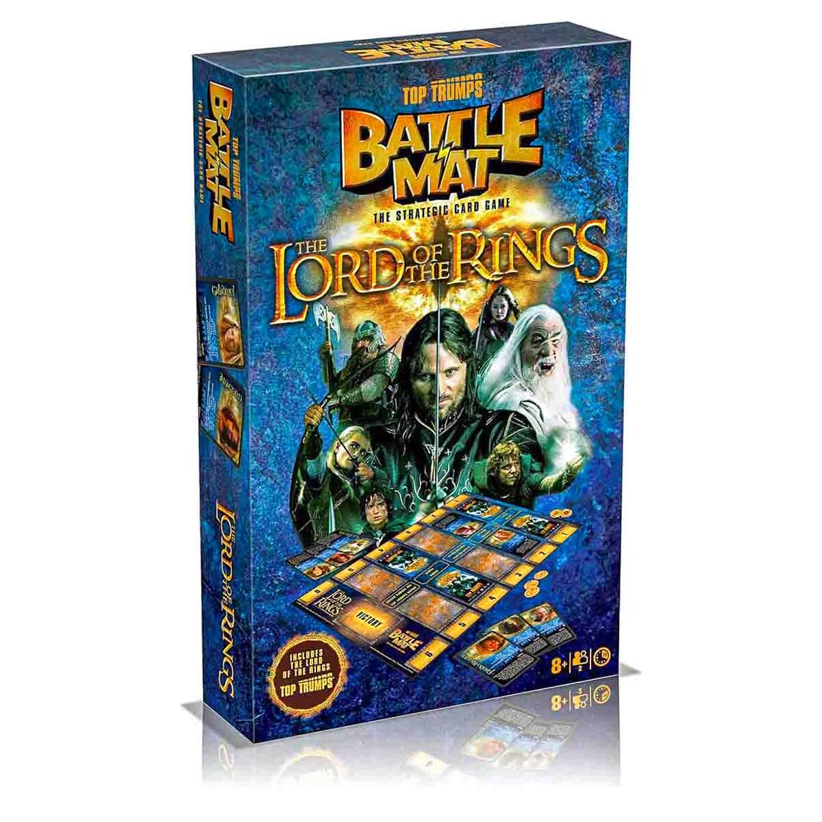 The Lord Of The Rings Top Trumps Battle Mat Card Game