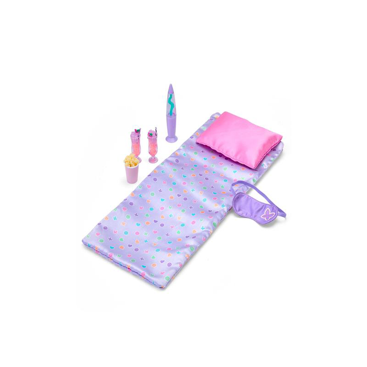 Journey Girls 7-Piece Glam Slumber Party Playset for 188221 Dolls
