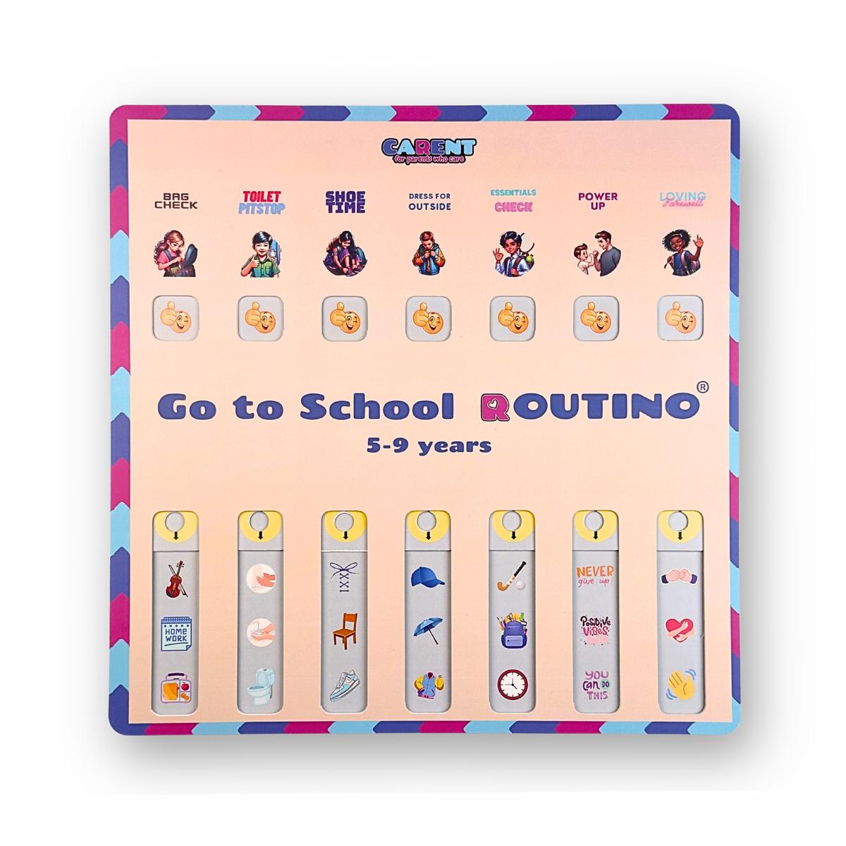 Go to School Routino for Kids 5-9 years