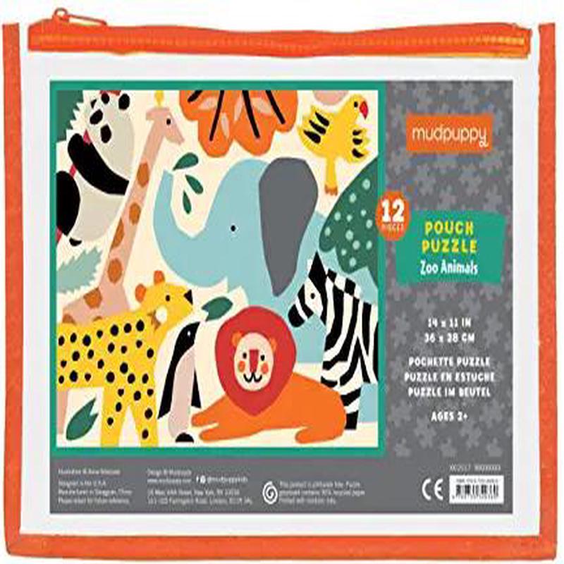 Zoo Animals Pouch Puzzle