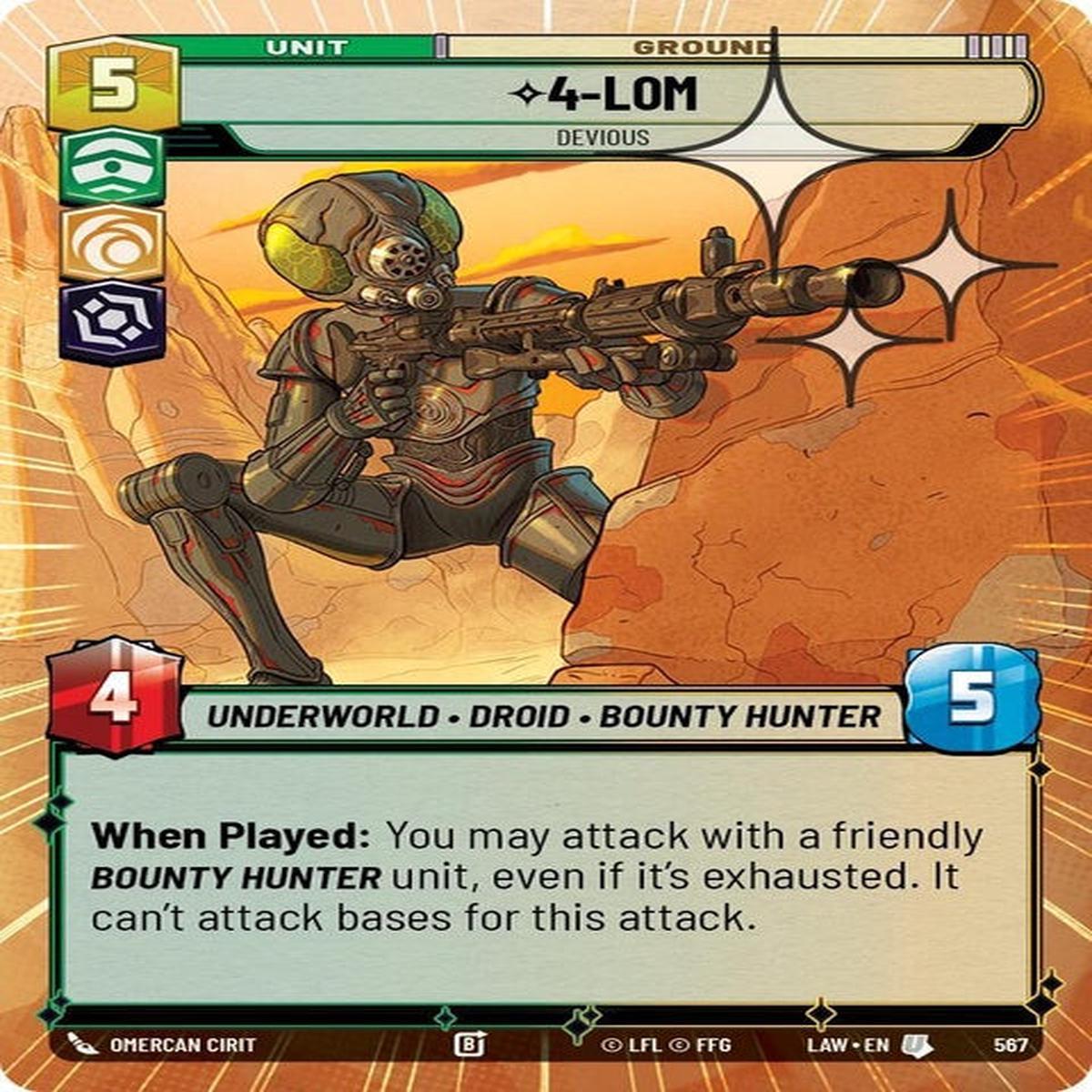 4-Lom (567) - Hyperspace Foil