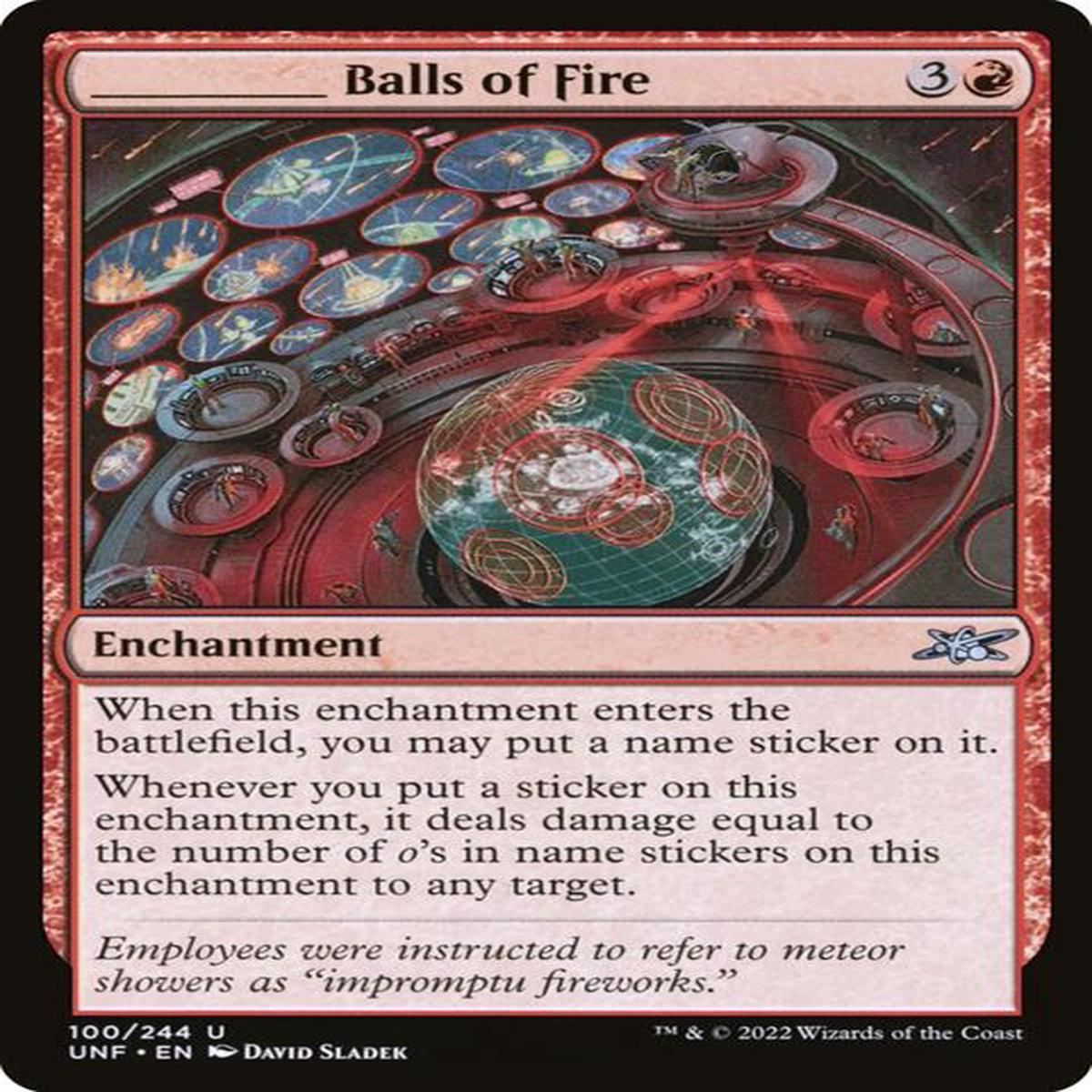 _____ Balls of Fire (100)