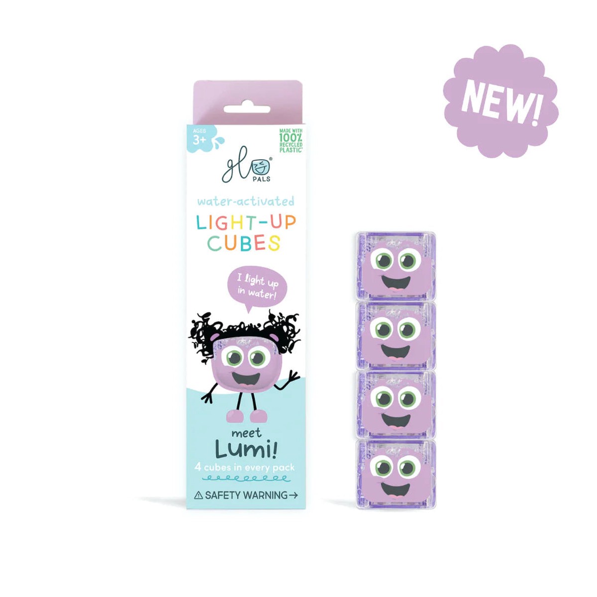 Glo Pals Cube - Lumi Purple New Design